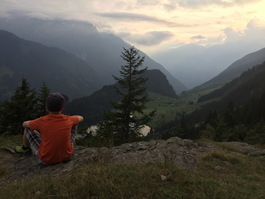 Abendstimmung über Golzern